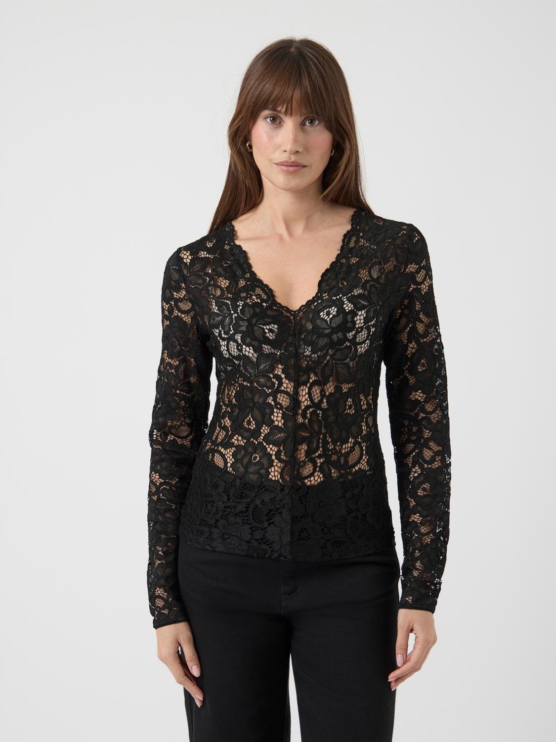 YASLACEY Top - Black - VERO MODA & VILA Bergvik